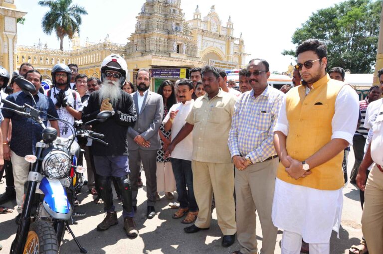 Isha Foundation Bike Rally 14-09-2018