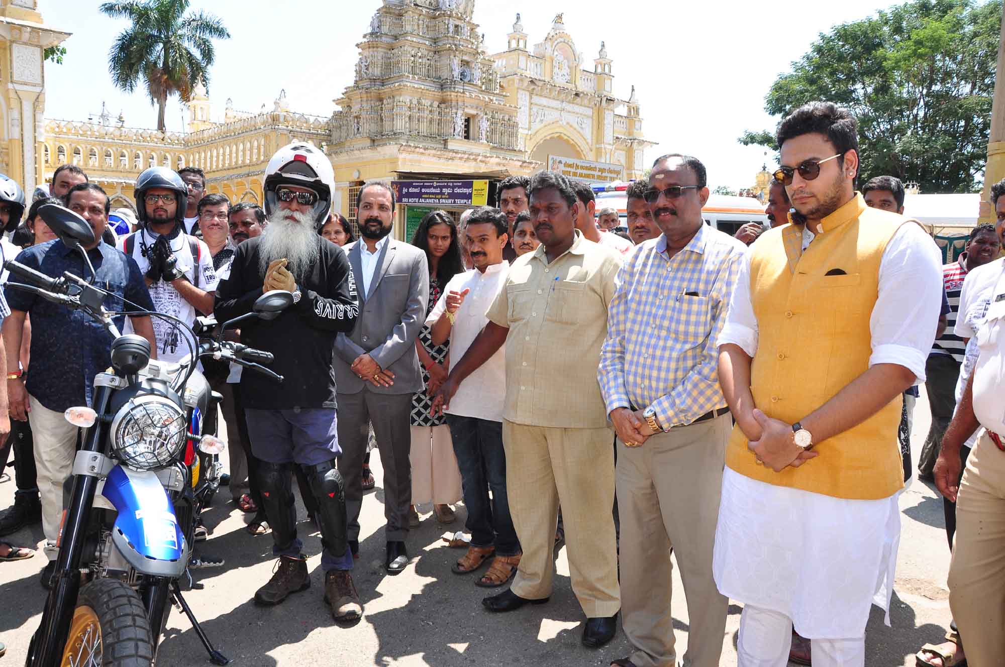 Isha Foundation Bike Rally 14-09-2018